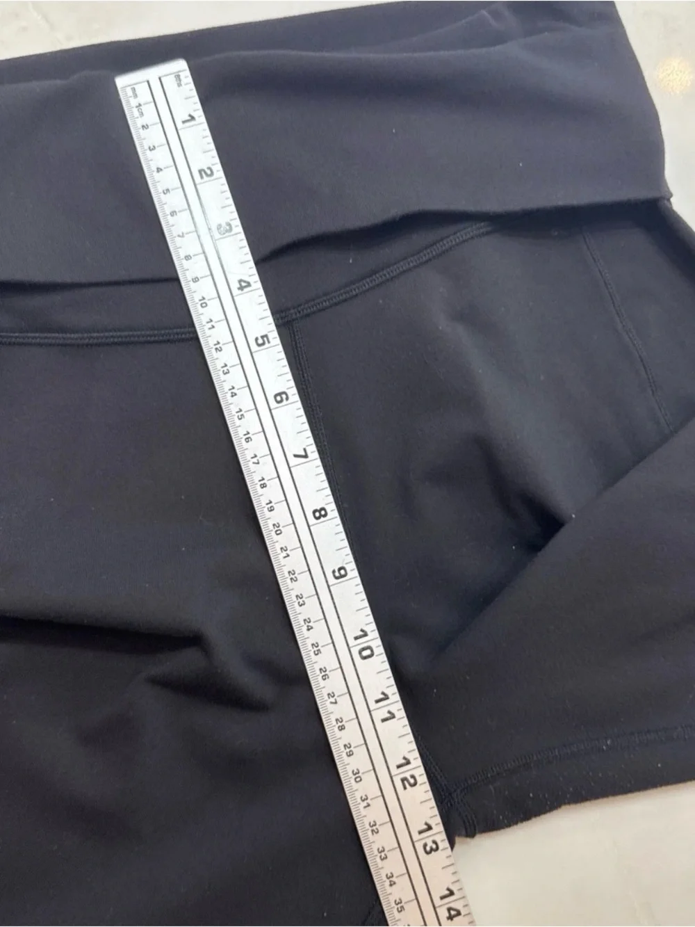 lululemon wide leg fold over yoga pants 8
